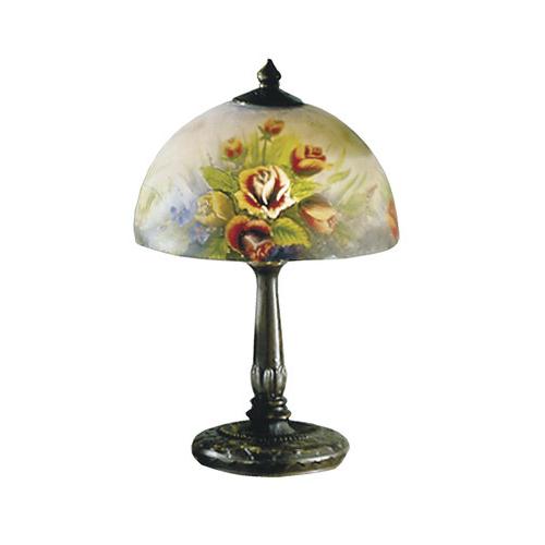 Dale Tiffany 10057/610 Rose Dome Table Lamp